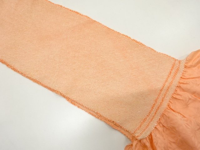JAPANESE KIMONO / OBIAGE FOR FURISODE / SILK / SHIBORI